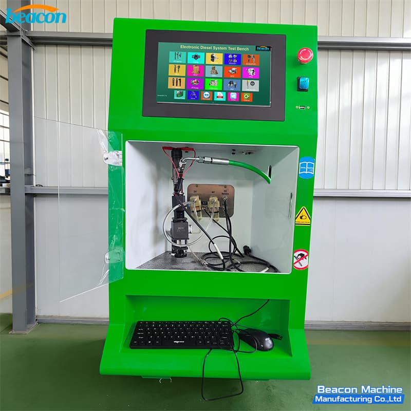 high precision injector flow testing machine for workshops