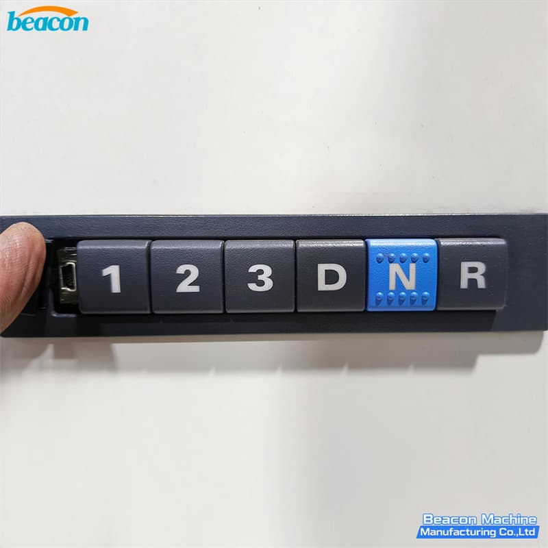 gearbox efficiency testing system for commercial vehicles speed control