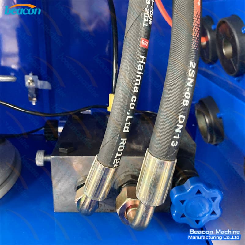 steel wire hydraulic hose crimping machine