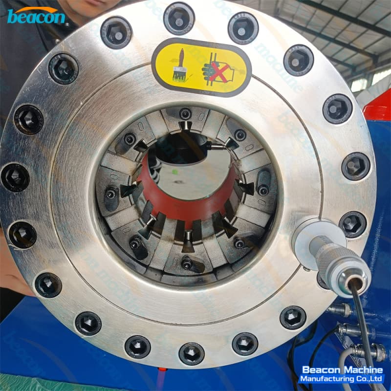 foot switch operated heavy duty ferrule crimper