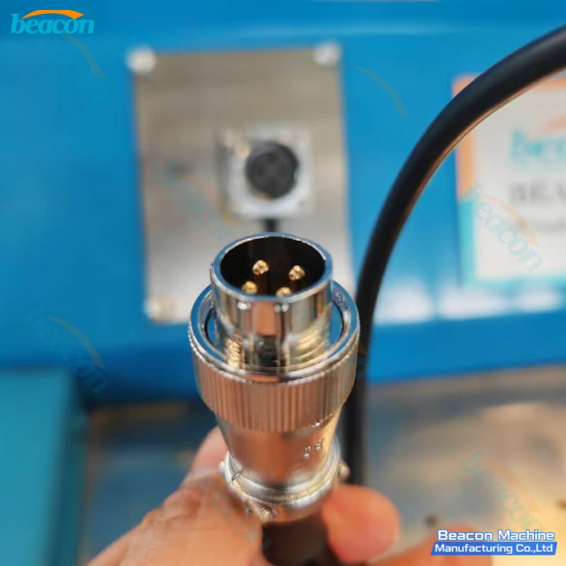 compact piezoelectric injector flow sensor bench-wiring