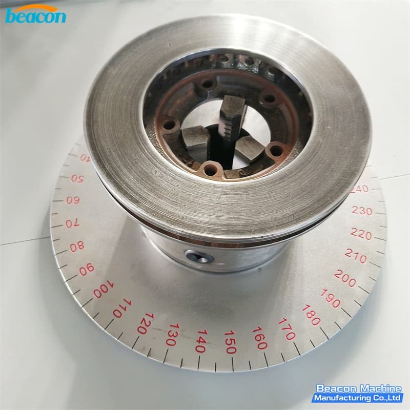 vertical rotor unbalance measuring instrument-160-degree swivel base