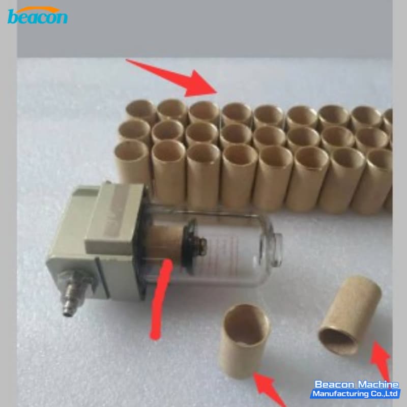 Filter disc inside the filter element