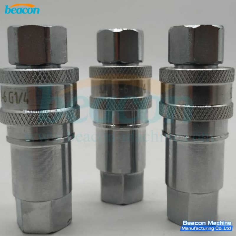 high pressure fuel line quick connectors for common rail test bench