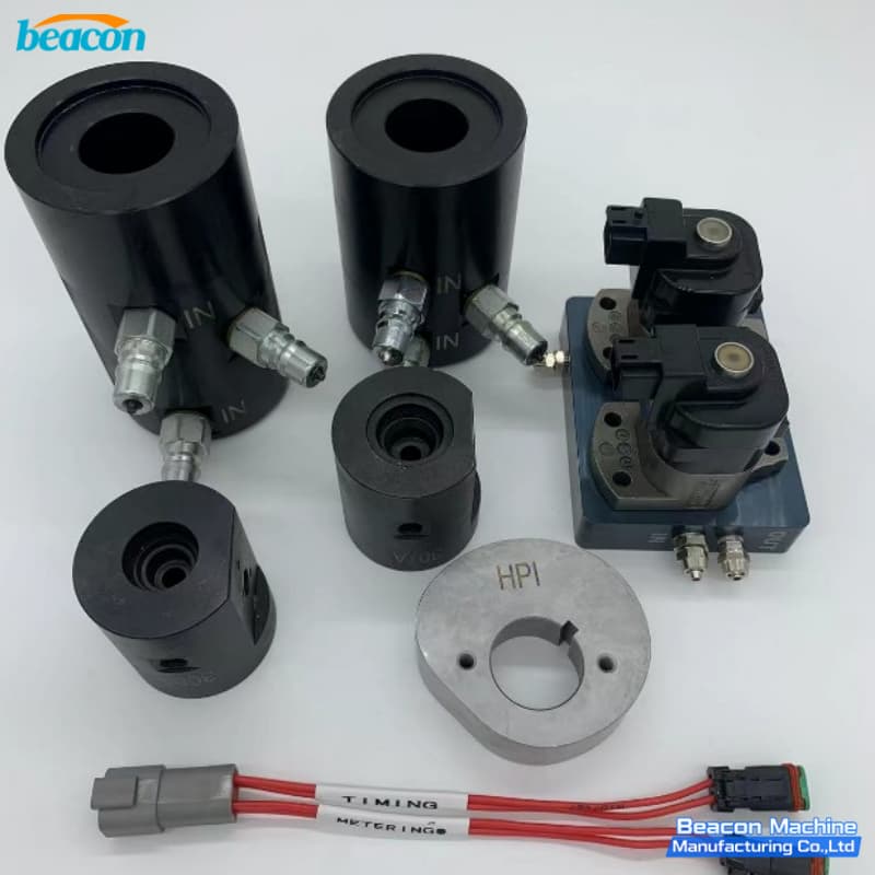 HPI X15 Q60 injector mounting fixture kit for heavy duty diesel test bench systems