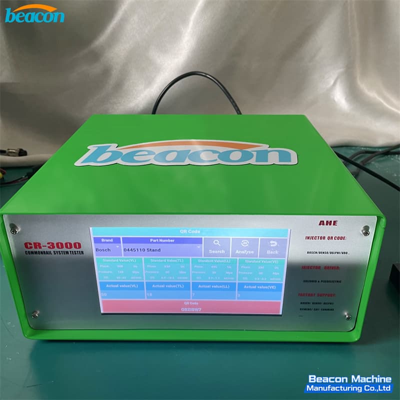 common rail injector flow testing machine diesel