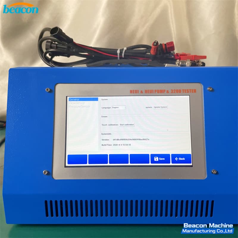 high pressure heui injector testing machine