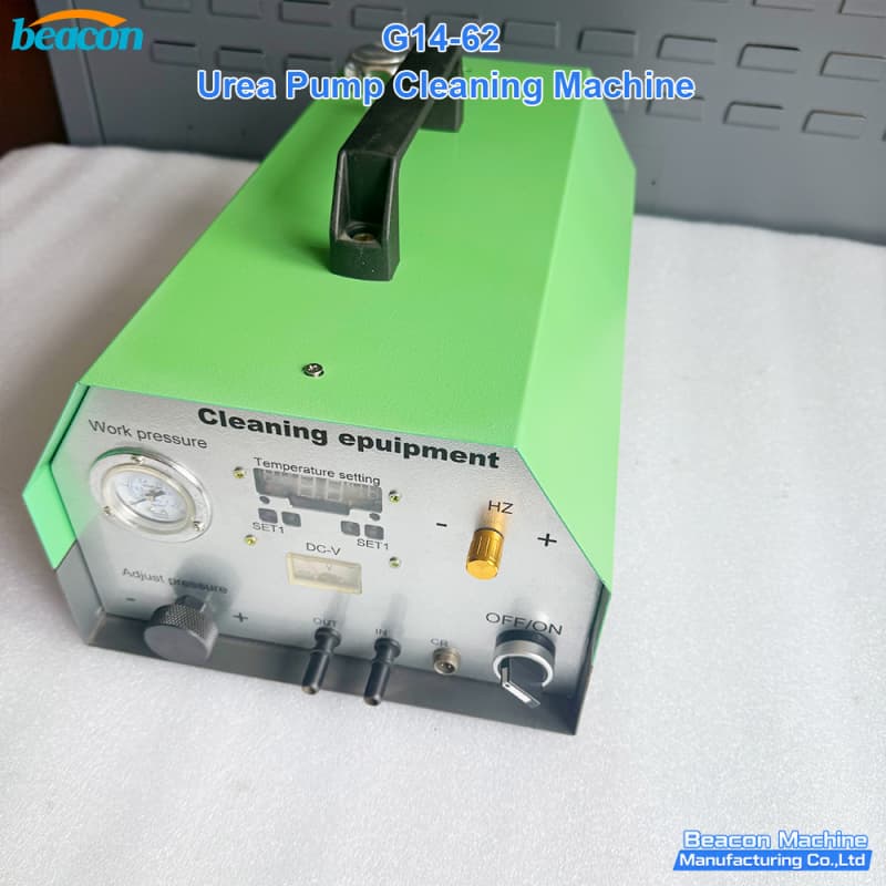 urea pump cleaning machine for scr system maintenance
