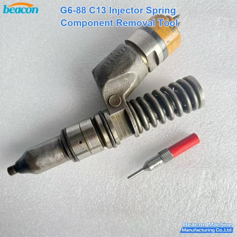 precision injector component disassembly tool diesel