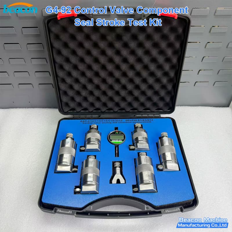 diesel injector control valve stroke testing equipment