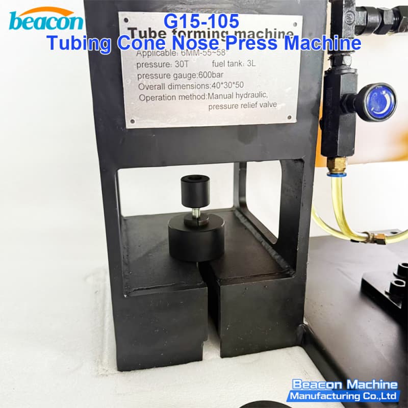 injector pipe cone forming equipment for diesel calibration and repair workshops