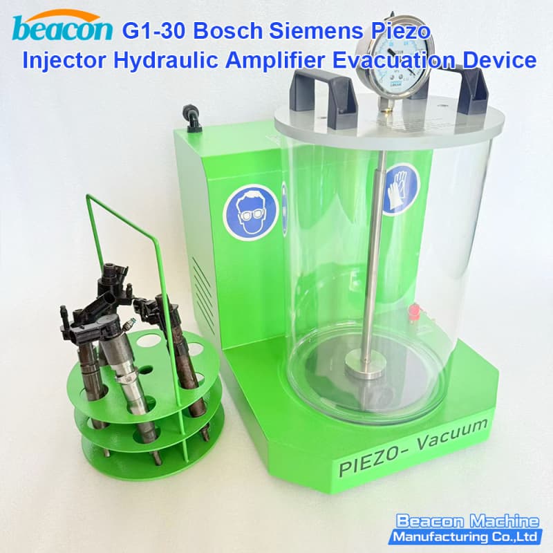 bosch siemens piezo injector vacuum filling device for calibration and repair equipment