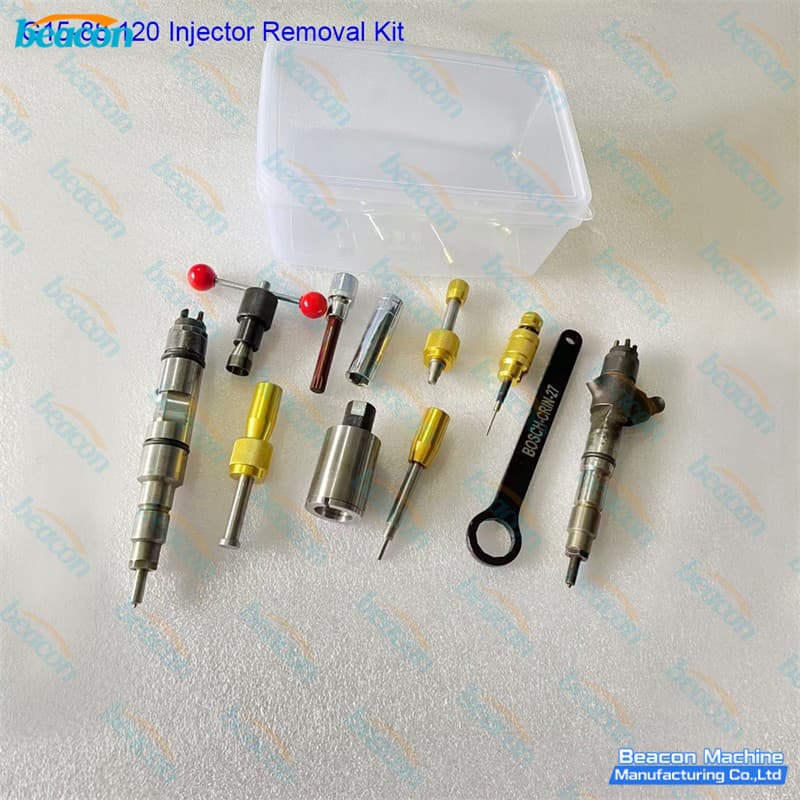 Specialized Bosch-CRIN-27 socket wrench for injector nozzle nut
