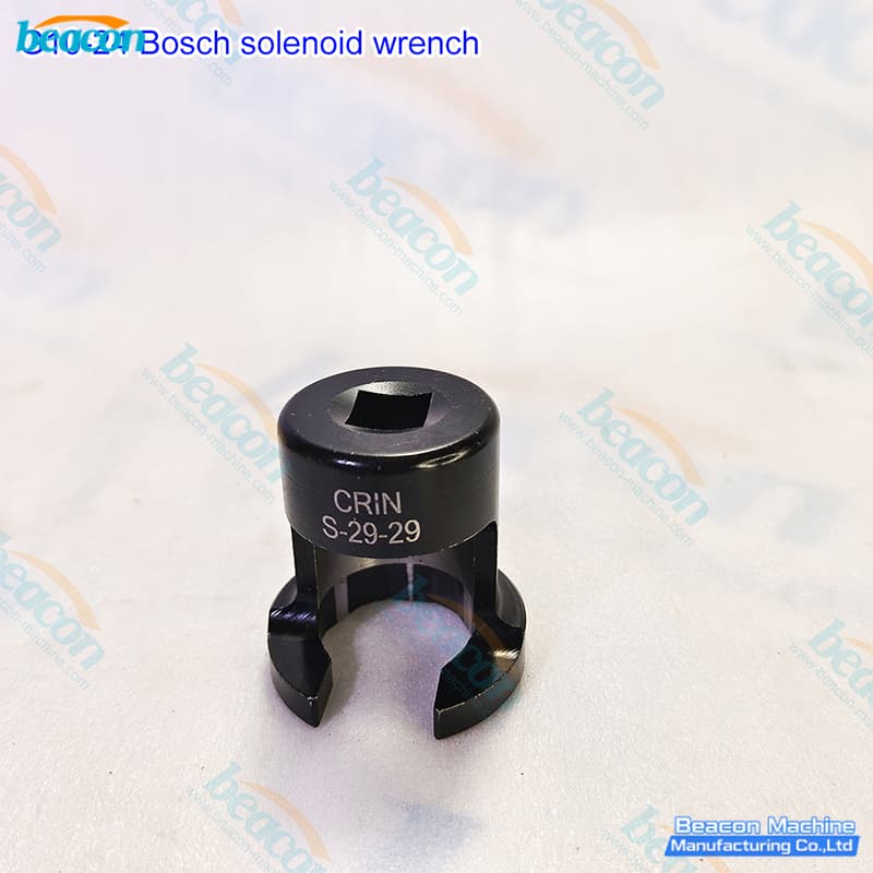 G10-24 Bosch solenoid wrench with CRIN S-29-29 markings on white background.