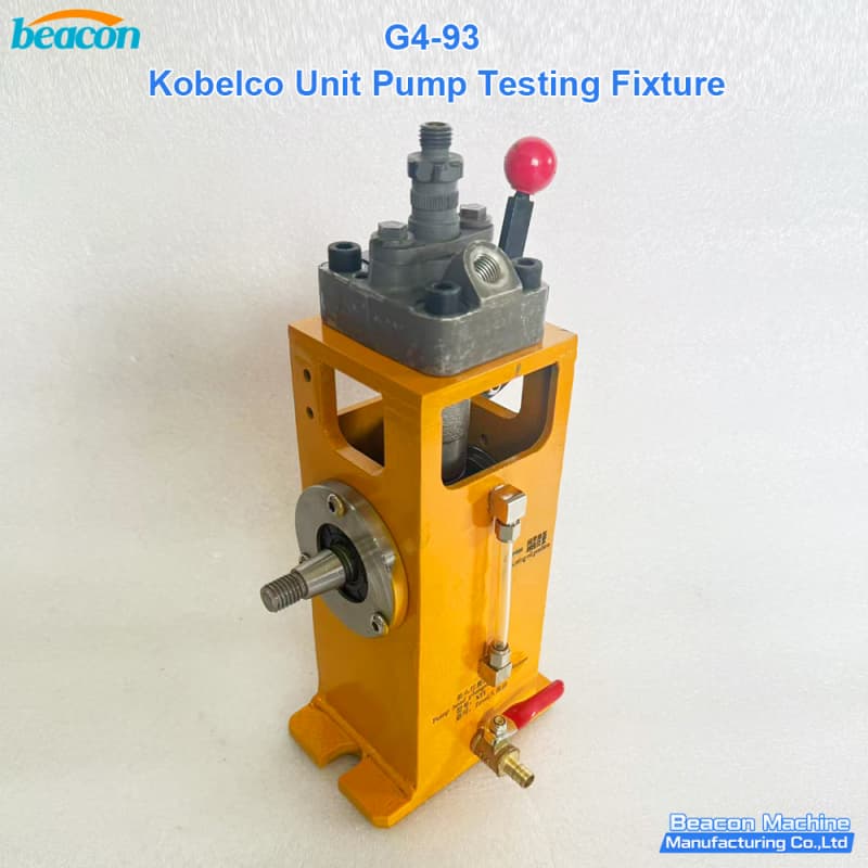 High precision diesel pump service adapter for Kobelco excavator engine fuel system calibration. High precision diesel pump service adapter for Kobelco excavator engine fuel system calibration.
