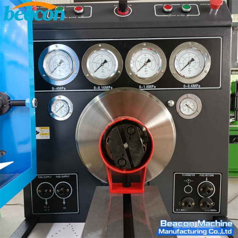 Manual fuel pump calibration equipment measuring glass graduates