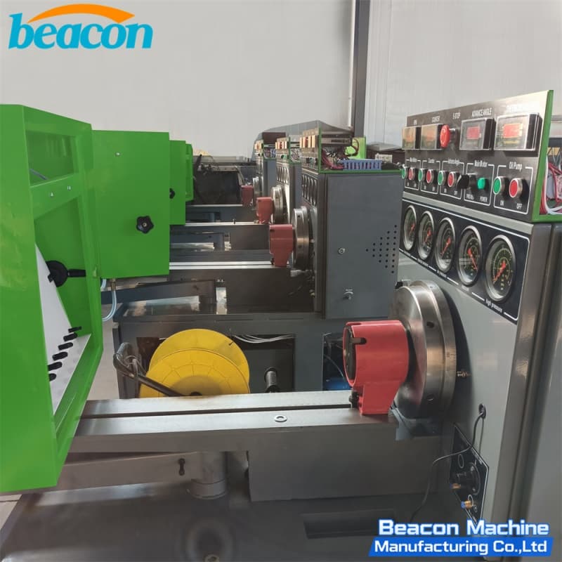 Batch production of heavy duty diesel pump maintenance benches in factory
