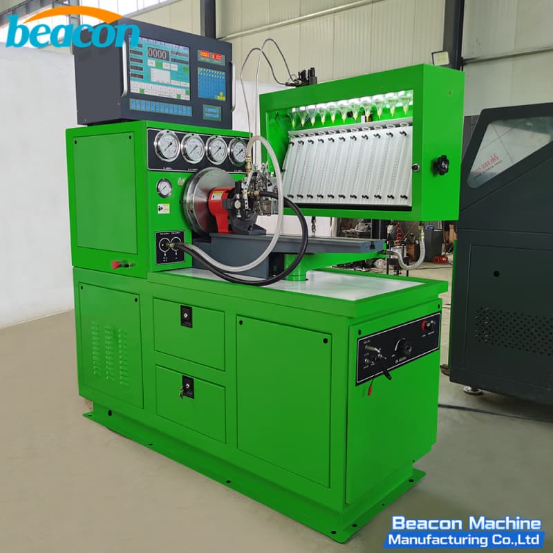 BC3000+D industrial diesel pump maintenance station with storage drawers green unit