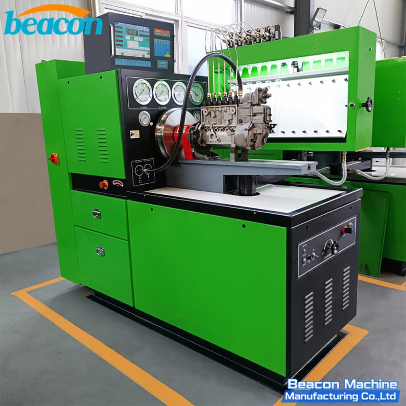 BC3000+E professional fuel pump maintenance station with storage drawers green unit