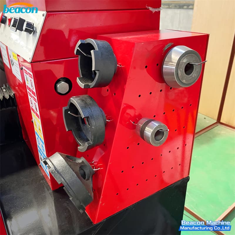 Integrated tool storage drawers for brake rotor finishing accessories