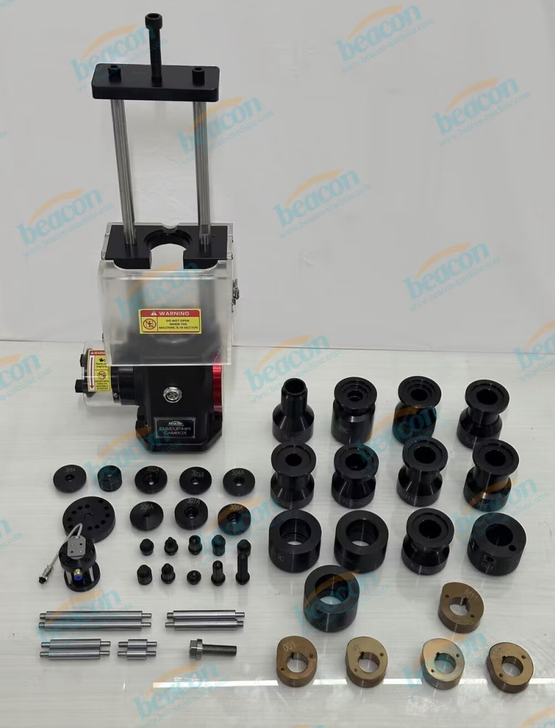 Complete CAMBOX adapter set and cam profiles for EUI EUP-D tester