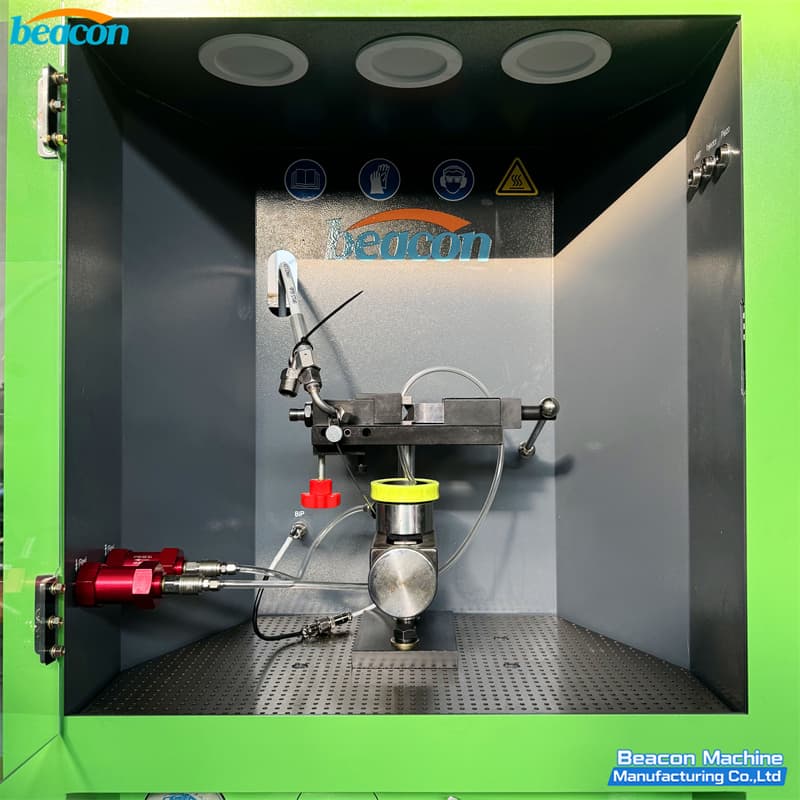 EPS290 common rail injector tester-work area