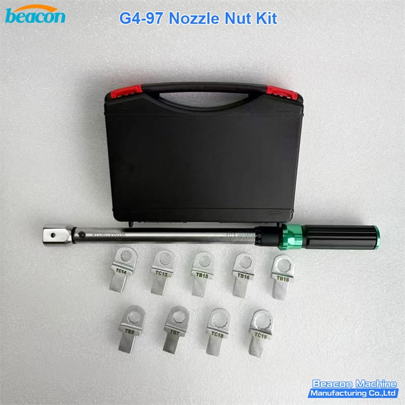 Professional storage case for BEACON MACHINE G4-97 diesel repair toolset