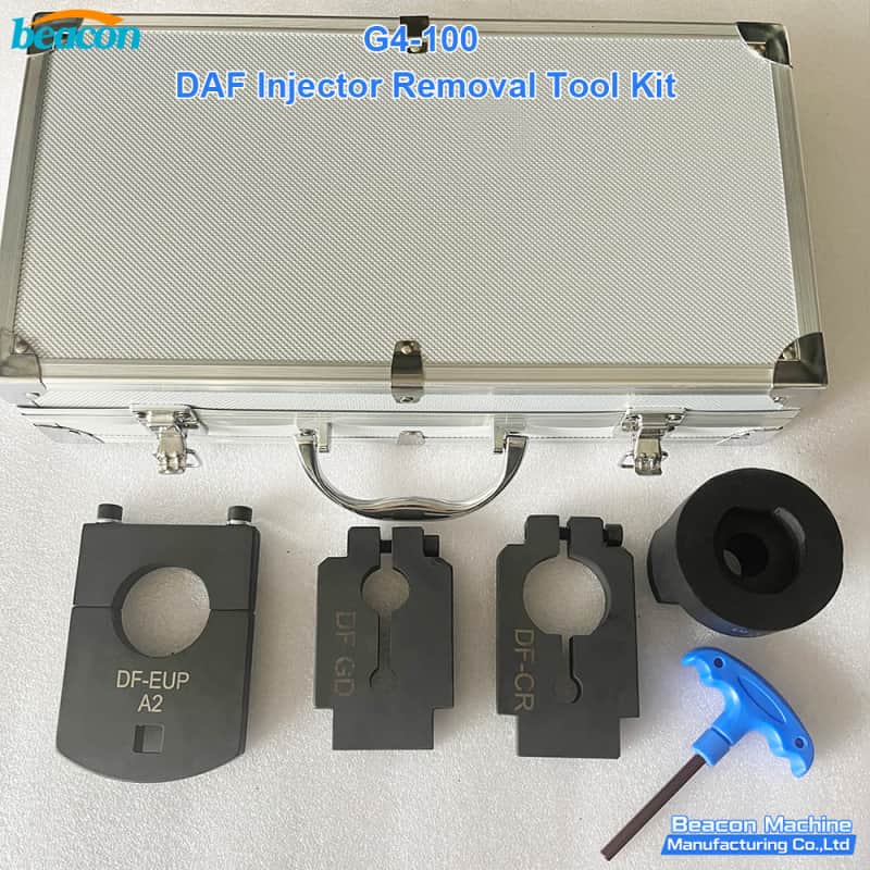 High-precision DAF injector puller fixtures for professional diesel engine service