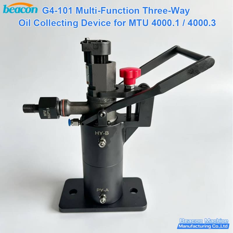 Sturdy mounting base and pressure-resistant casing of G4-101 oil collection device