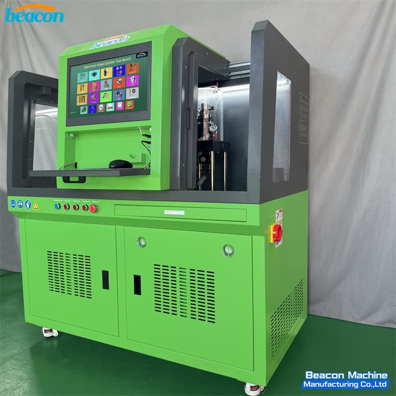 BEACON MACHINE CR318-PRO dual-system common rail and HEUI diagnostic test bench full view