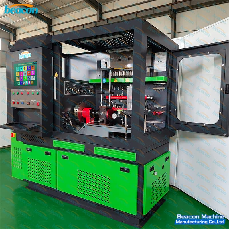 Side angle perspective of the CR910 workstation showcasing internal heavy-duty drive motor and ventilation housing.