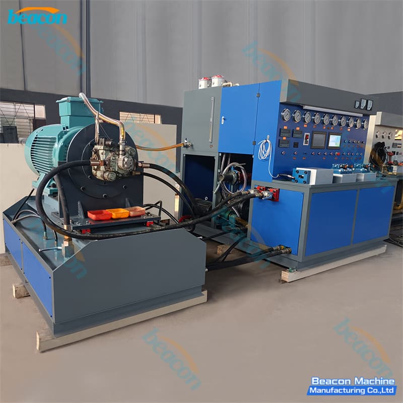 HP-B industrial hydraulic pump test bench for heavy-duty construction machinery repair，High-power