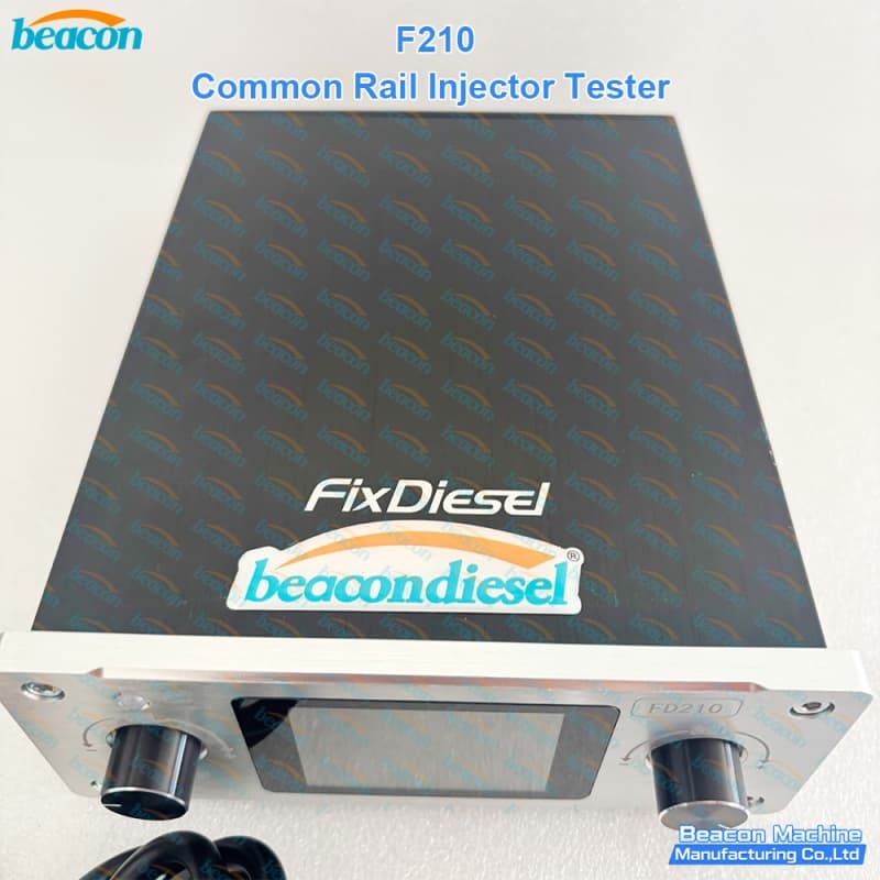 Front Panel Control Interface of F210 Common Rail Injector Driver with Color Screen