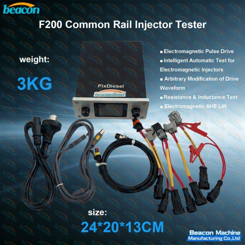 F200 Technical Specifications Dimensions 24x20x13cm Weight 3KG and Function Overview
